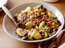 Roasted Brussels Sprouts With Pancetta Recipe Food Network Recipes Thanksgiving Recipes Side Dishes Recipes