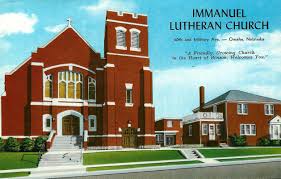 Immanuel Lutheran Church Lutheran Church Nebraska Church