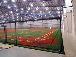 The urethane backed turf is affixed to a concrete base with our recommended. Indoor Baseball Softball Facility Design Grand Slam Safety