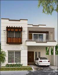 Maybe you would like to learn more about one of these? Modern 5 Marla House Front Design Pictures