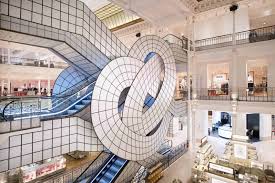Artist Leandro Erlich Uses Visual Illusision For Le Bon Marche Store Installation In Paris Contemporary Art Installation Parisian Store Installation Art