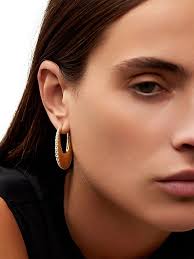 Melissa Kaye Lulu Small 18K Yellow Gold & 1.95 TCW Diamond Hoop Earrings