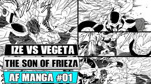 Maybe you would like to learn more about one of these? Dragon Ball Af Chapter 1 Frieza S Son Arrives Ssj3 Vegeta Vs Ize Fan Manga Review Youtube