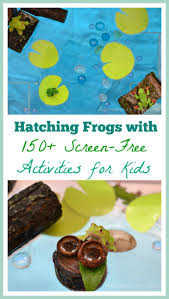 Use these free frogs printables to help with fine motor skills by using the lacing cards included, as well as number skills and tracing … how fun are these free frog themed preschool printables? Hatching Frogs With 150 Screen Free Activities For Kids Adventure In A Box