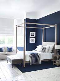The venetian mirror brings elegance to the room. Tfp Dating Preferences Dark Blue Bedrooms Blue Bedroom Blue Bedroom Walls