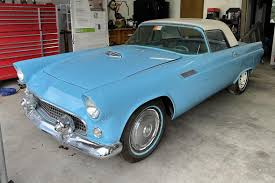 Image result for Thunderbird Blue 1955 Thunderbird