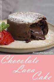 Chocolate Lava Cake Preppy Kitchen Lava Cake Recipes Lava Cakes Molten Chocolate Cake
