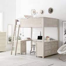 You might found another pottery barn kids loft bed better design ideas. Beadboard Teen Loft Bed Pottery Barn Teen