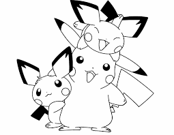 Pikachu is one of pokemin which very nice. Pokemon Hd Cute Baby Sketch Kawaii Cute Pokemon Drawings