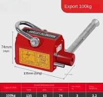 Jack Round Steel Permanent Magnet Sucker Strong Magnet Steel Plate Hoist |  eBay