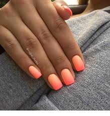 Nice Summer Nail Art Ombre Acrylic Nails Ombre Nail Designs Neon Nails