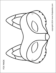How to make a unicorn mask. Printable Masks Glasses Free Printable Templates Coloring Pages Firstpalette Com