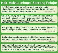 Jun 21, 2020 · sebagai seorang siswa atau siswi di sebuah sekolah kita memiliki kewajiban dan hak. Hak Hakku Sebagai Seorang Pelajar Cara Golden