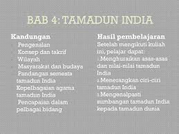 Sumber utama sesebuah tamadun adalah berdasarkan pandangan semesta tamadun tersebut. Bab 4 Tamadun India Kandungan Hasil Pembelajaran Pengenalan Ppt Download