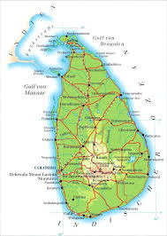 Colombo Sri Lanka Road Map Sri Lanka Polonnaruwa Happy Birthday Frame