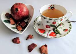 Granatapfelschalen Tee Rezept Apfel Zubereitung Granatapfel