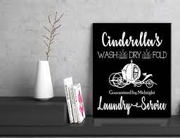 Cinderella Laundry Room Decor Disney Princess Cinderella Carriage Laundry Room Signs Cinderella S Laundry Room Signs Laundry Room Decor Laundry Room