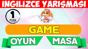 Ingilizce Kelime Yarismasi Puanlari Topla Sonucunu Ogren Bul Bakalim Youtube