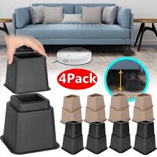 Check spelling or type a new query. Furniture Adjustable Furniture Risers Sofa Bed Table Chair Riser Legs Lift Set Of 4 Beds Mattresses