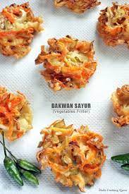 Bakwan Sayur Vegetables Fritter Food Traditional Food Cooking
