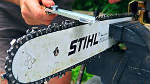 Filing guide ensures the round file sharpens at the correct angles. Keeping Your Chain Saw Ready To Work Best Power Tool Reviews