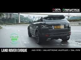 Range Rover Evoque Dynamic W Armytrix Valvetronic Exhaust X Foda Motorsports Revs Fly Bys Youtube