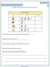 ask and answer simple questions tally charts master the