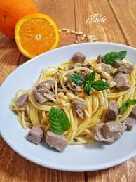 Maybe you would like to learn more about one of these? Spaghetti Con Tonno Fresco Profumati All Arancia