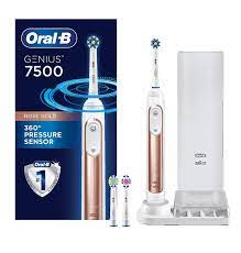 Maybe you would like to learn more about one of these? Amazon Com Oral B 7500 Electric Toothbrush With Replacement Brush Heads And Travel Case Rose Gold Beauty