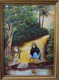 نتيجة بحث الصور عن رسومات للريف المصرى القديم art painting
