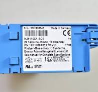12P1869X012, KJ4110X1-BC1, Emerson IS terminal block ...