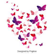 Beautiful Cartoon Cute Hand Painted Flat Floating Color Butterfly Wings Png And Clipart Cartoon Butterfly Butterfly Clip Art Butterfly Graphic