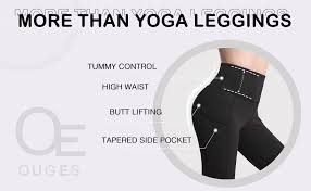All images / videos were taken from internet. Ouges Women S High Waist Yoga Pants Pockets Workout Leggings Tummy Control 26 Inches At Amazon Women S Clothing Store