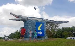Big Crocodile Townsville Qld Travel Oz Australia Australian Continent