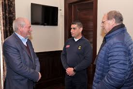 Responsável sub-regional de Proteção Civil apresenta cumprimentos