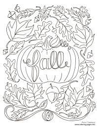 Plus, it's an easy way to celebrate each season or special holidays. Fall Autumn Cute Coloring Pages Printable