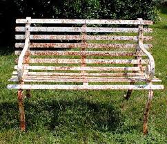 How To Paint Rusty Iron Garden Furniture The Graphics Fairy Garden Furniture Painted Garden Furniture Iron Patio Furniture
