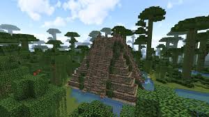 How to find a jungle temple in minecraft (all versions)music (dawn by sappheiros): Jungle Mayan Temple Minecraft Jungle Temple Cute Minecraft Houses Amazing Minecraft
