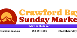 Crawford Bay Sunday Market
