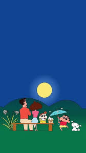 Crayon shin chan cute cartoon iphone 8 wallpapers | cartoon wallpaper iphone, iphone cartoon, wallpaper iphone cute. Shinchan Blue Cartoon Cute Family Love Hd Mobile Wallpaper Peakpx