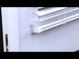 Clips for blinds on doors. How To Install Plastic Hold Down Brackets For 1 Blinds Youtube