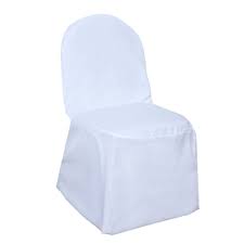 White Chair Cover 1 08 Or 100 For 102 Chair Covers Wedding Reception Chair Covers Wedding Banquet Chair Covers