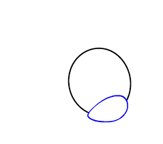 Draw double oval eyes over the curve. How To Draw Minnie Mouse In A Few Easy Steps Easy Drawing Guides