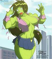 giant she hulk | Anime, Marvel vs capcom, Shehulk