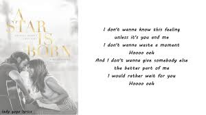 Don't wanna feel another touch don't wanna start another fire don't when we first met i never thought that i would fall i never thought that i'd find myself lying in your arms and i want to pretend that it's not true oh baby. Lady Gaga I Ll Never Love Again Extended Version Lyrics Youtube