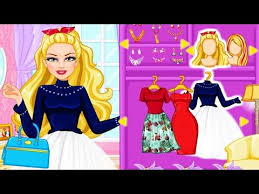 barbie dress up and makeup games