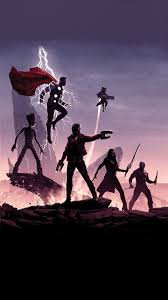Tons of awesome guardian of the galaxy iphone wallpapers to download for free. Guardians Of The Galaxy With Thor Marvel Art Guardians Of The Galaxy Thor Wallpaper