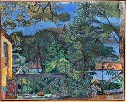 La Terrasse De Vernon 1928 Pierre Bonnard Oil Painting Landscape Landscape Paintings Acrylic