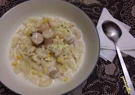 Resep Macaroni Milk Soup Sup Makaroni Susu Dimasak Pakai Rice Cooker Oleh Yummiyellow Cookpad
