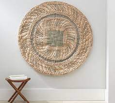 Round Woven Disc Wall Art Disc Wall Art Woven Wall Art Baskets On Wall